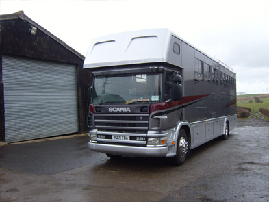 Horse Box Front View